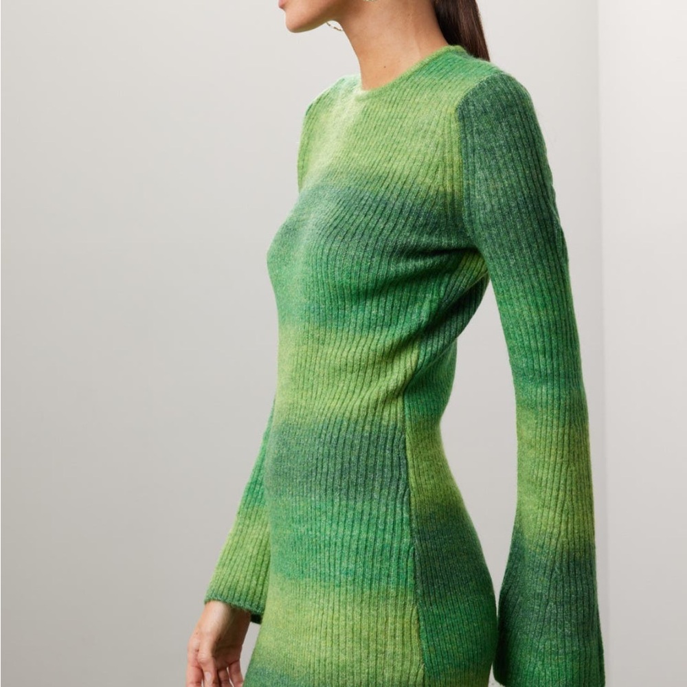 Simon miller axon green sweater dress - Picture 3 of 6